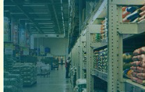 Large national supermarket aisle