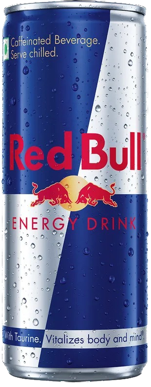 Red Bull energy drink can